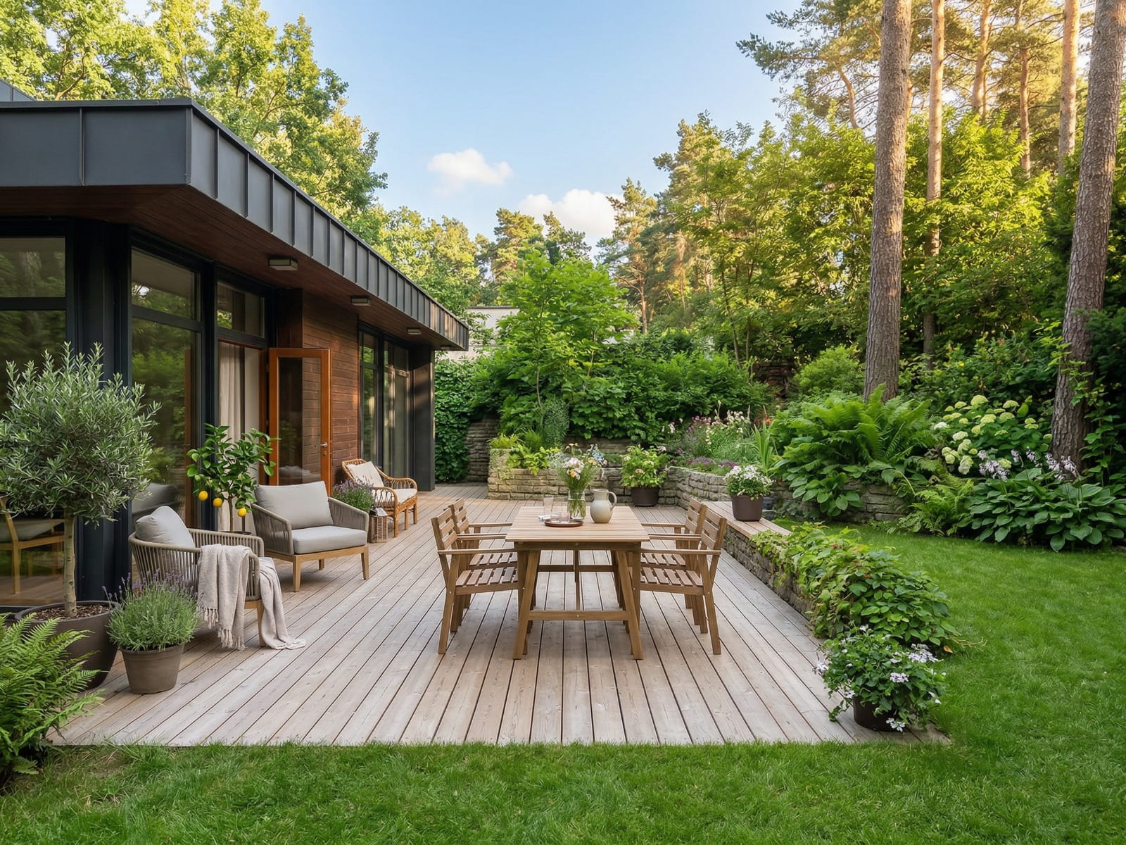 Terrassendiele Lärche 28x140x5000mm