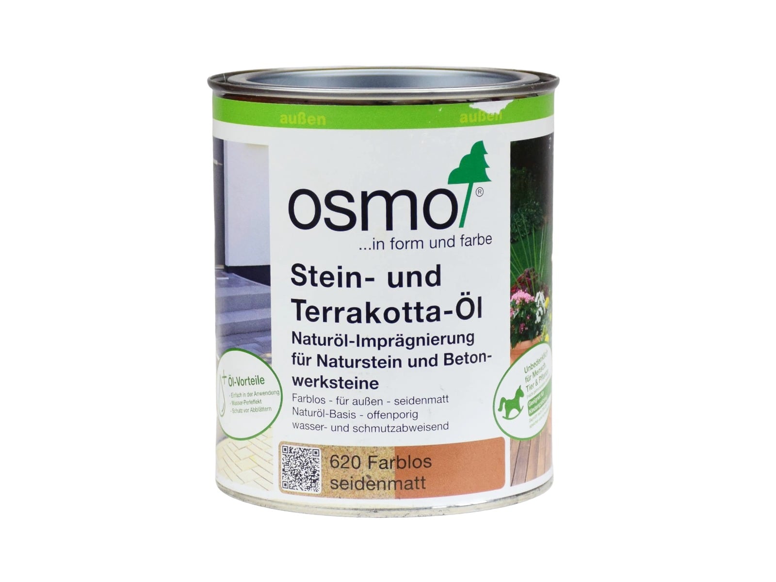 OSMO Stein & Terrakotta Öl, farblos 750ml