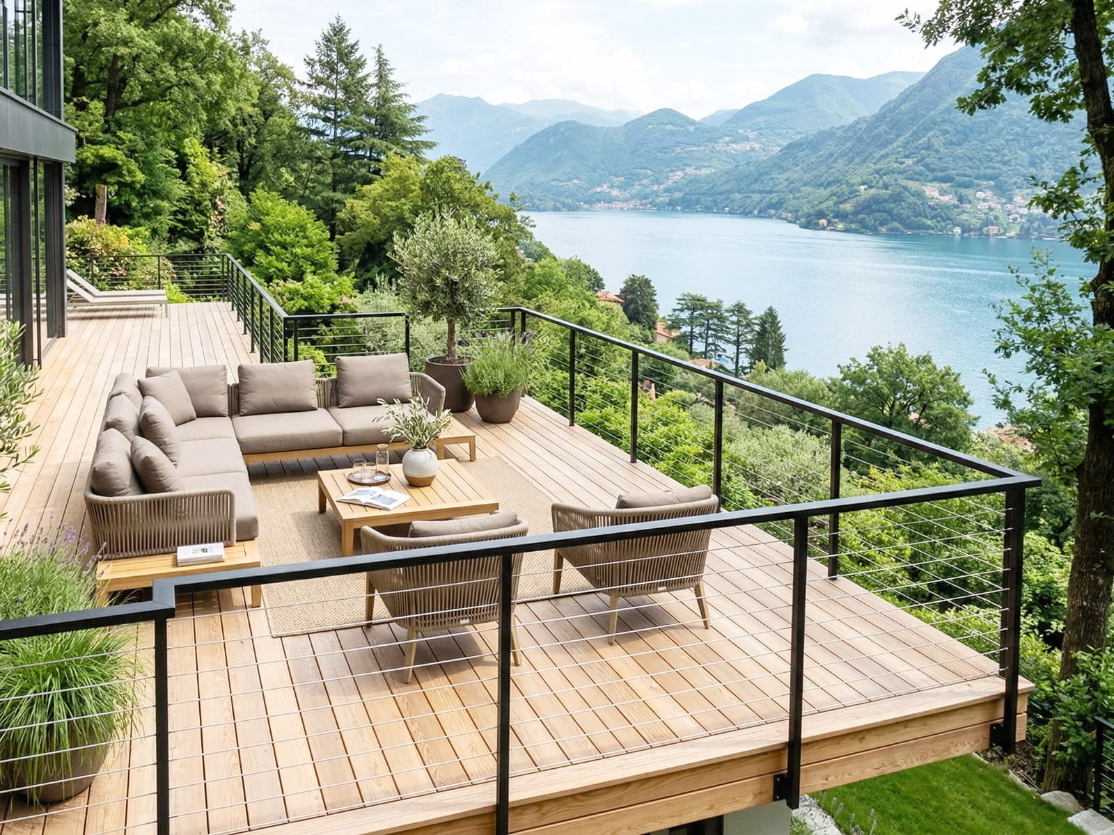 Terrassendiele Lärche, 26x140x3600mm, glatt gehobelt