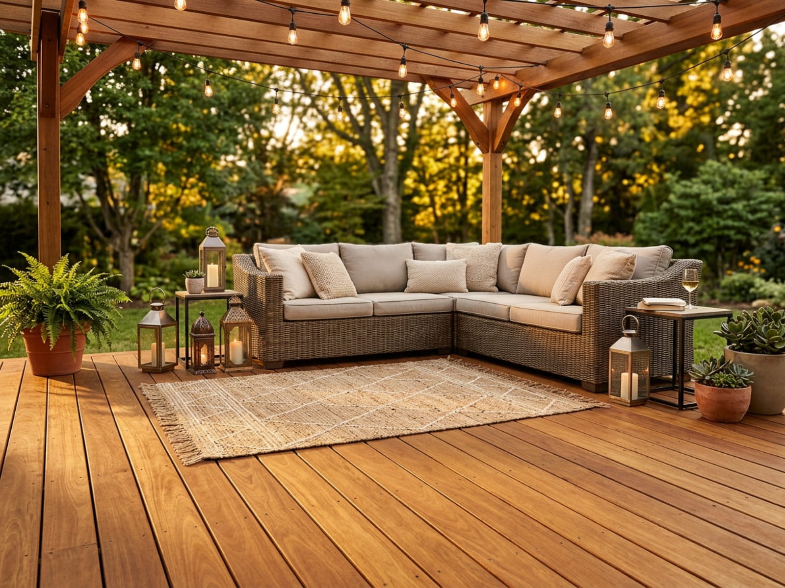 Terrassendiele Bangkirai, 25x145x3660mm, glatt