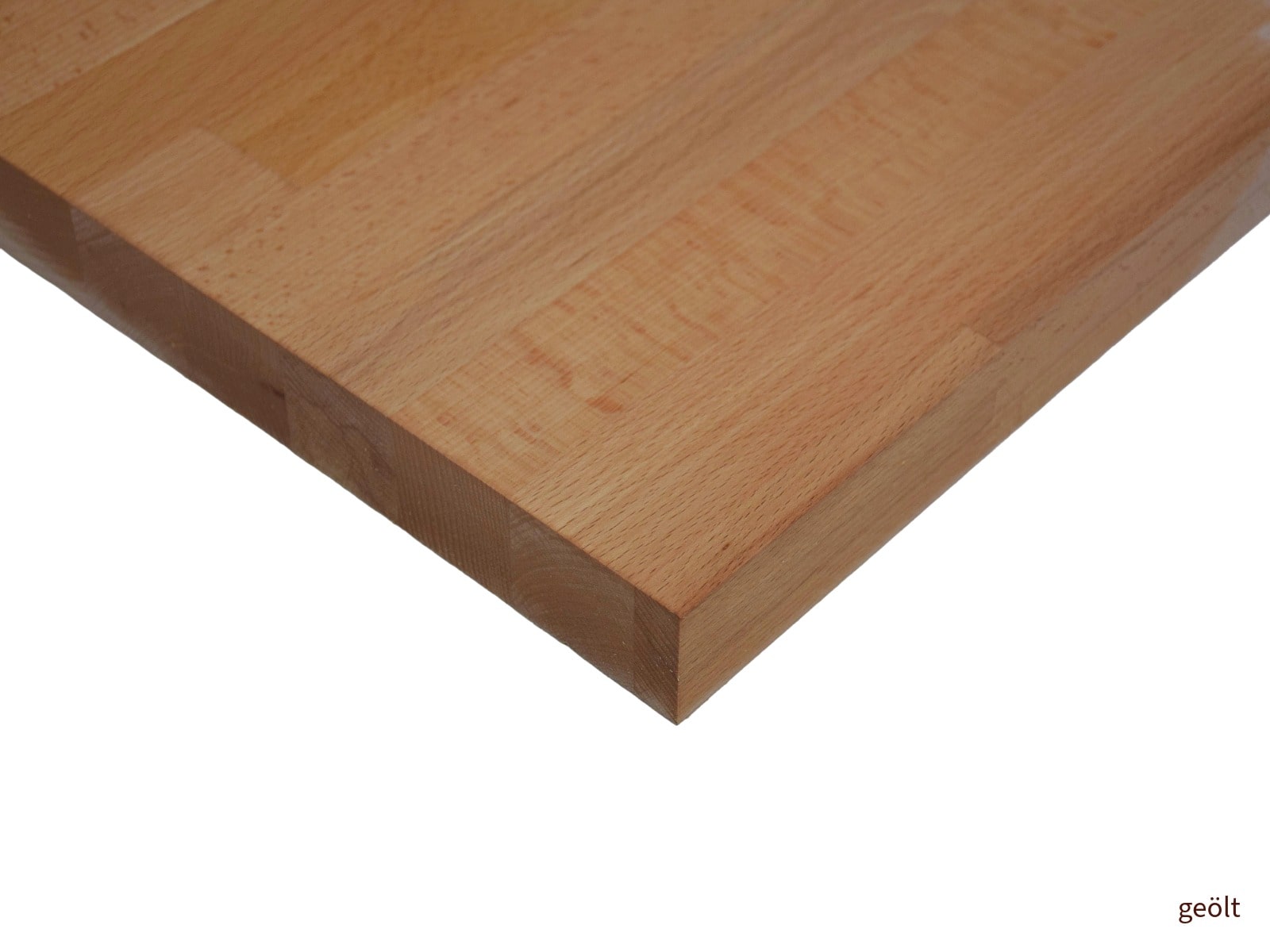 Massivholzplatte Buche gedämpft 40mm