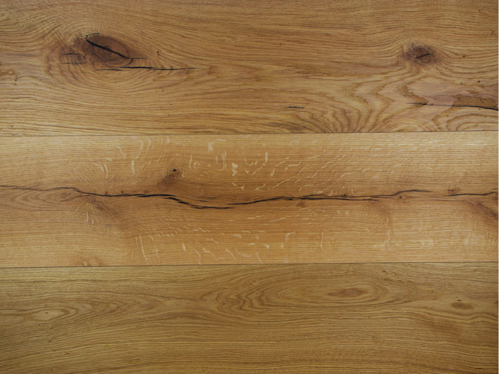 Gutsboden Wildeiche, gebürstet, natur-geölt